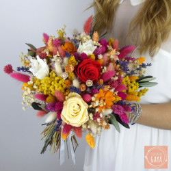 Anaïs - Bouquet fleurs séchées