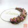 Lucia - Dried flower wall wreath