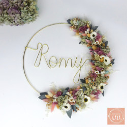 copy of Template - Dried flower wall wreath