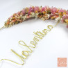 Valentina - Dried flower wall wreath