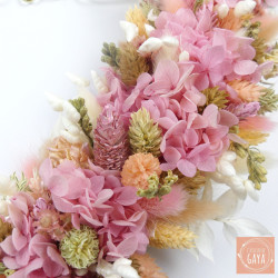 Valentina - Dried flower wall wreath