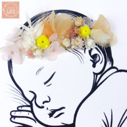 Paloma  - Tableau fleuri nourrisson