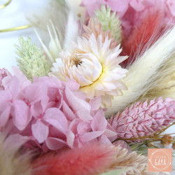 Emie - Dried flower wall wreath