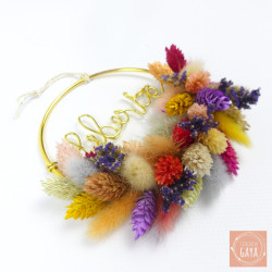 Mantra Liberté - Boule de fleurs séchées