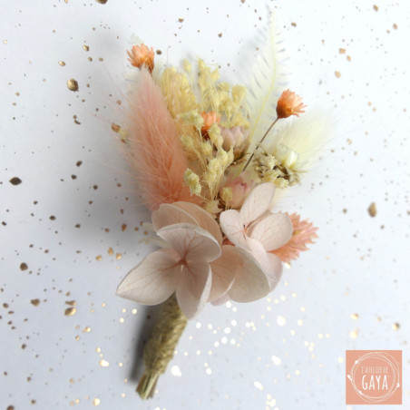 Douce Bohème - Boutonnière fleurie