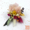 The Colorful – Multicolored Dried Flower Boutonniere