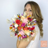 Bouquet de fleurs séchées personnalisable