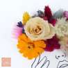 Évasion Florale – Tableau fleuri en fleurs séchées pour décoration et cérémonies
