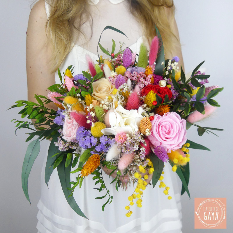 Bouquet de 30cm sur la photo