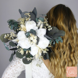 Bouquet de mariée pour mariage chic, sobre ou nature