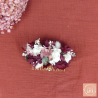 La charmeuse - Golden flowered comb