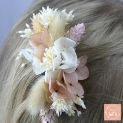 La Rose vintage - Barrette fleurie