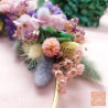 Lila - Dried flower wall wreath