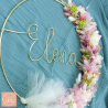 La danseuse - Dried flower wall wreath