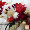 La passionnée - Dried flower wall wreath