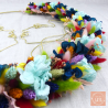 The rainbow - Dried flower wall wreath