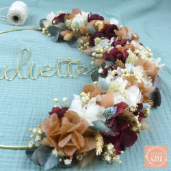 La Juliette - Dried flower wall wreath