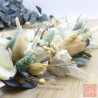 Le céladon - Dried flower wall wreath