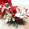 La tentation - Dried flower wall wreath