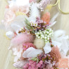 L'eau de Rose - Dried flower wall wreath