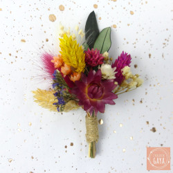Éclat Vibrant - Boutonnière...